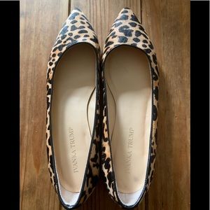 Ivanka Trump Itchicly leopard flats